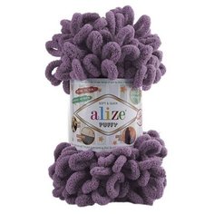Пряжа Alize Puffy (Пуффи) 437 лаванда 100% микрополиэстер 100г 9м 5шт