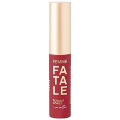 Vivienne Sabo жидкая матовая помада для губ Femme Fatale, оттенок 15 теплый красный