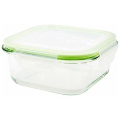 Контейнер квадратный Eley ELP2204G 1200 мл, зеленый