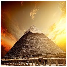 Набор алмазной вышивки "Пирамида", размер 50х50см, 52 цвета Яркие Грани