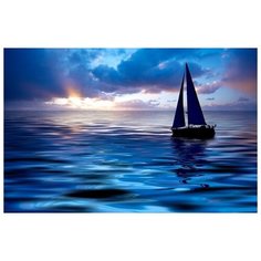 Набор алмазной мозаики "В добрый путь!", размер 75х50см, 50 цветов Яркие Грани