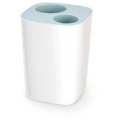 Контейнер мусорный Split™ для ванной комнаты, бело- голубой Joseph Joseph