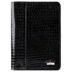 Обложка паспорт PAGE DARK Esse, кожа варан черный, 54604