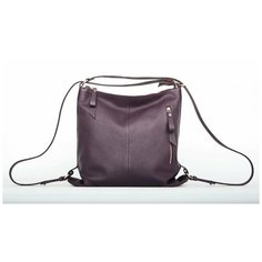 Сумка-рюкзак женская Афина 383 фиолетовая флотер Afina