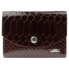 Кошелек джейми CHERRY Esse, питон бордо, 70948