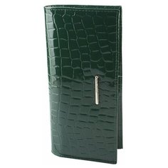 Портмоне женское вертикальное Nice 23095 зелёный Dimanche