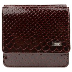 Кошелек валли CHERRY Esse, питон бордо, 70448