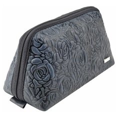 Косметичка претти INDIGO Esse, друид синий тиснение розы, 70640