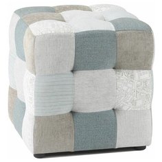 Пуф Trendy, светлый пэчворк I Modern