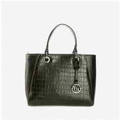 Сумка женская Афина 493 олива крокодил л. Afina