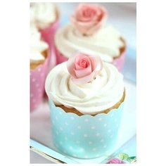 Алмазная мозаика Яркие Грани "Десерт" (DS536), размер 34х50 см, 47 цветов