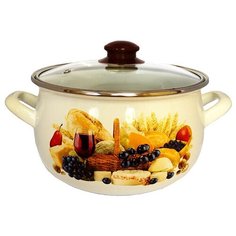 Кастрюля Interos 16022 Палермо 5,1 л Интерос