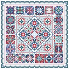 Набор алмазной мозаики "Изразцы. Декор для сидения", размер 31,5х31,5 см, 9 цветов Яркие Грани