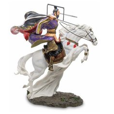 Статуэтка Китайский воин на коне WS-759 113-903352 Veronese