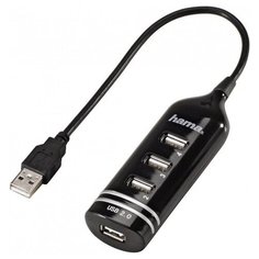 USB- хаб Hama 39776, black