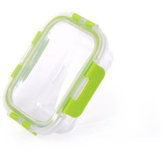 FISSMAN Контейнер стеклянный с крышкой 380мл