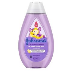 JOHNSONS Детский шампунь для волос JOHNSONS Сильные локоны 300 мл Johnson`S Baby