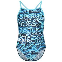 Купальник Joss размер 140, синий/голубой