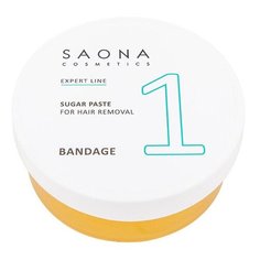Паста для шугаринга №1 Бандажная (BANDAGE) SAONA Cosmetics Expert Line, 200 гр