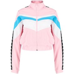 Толстовка Kappa, размер L, розовый/белый/голубой