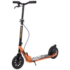 Городской самокат Novatrack Polis Disc (2018), оранжевый