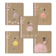 Альт Тетрадь Романтическое настроение 7-48-652, клетка, 48 л., бежевый