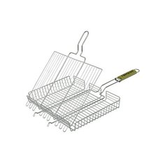 BOYSCOUT Решетка-гриль универсальная, большая, веер в ПОДАРОК, 65(+5)x42x32x5,5 cм / 8