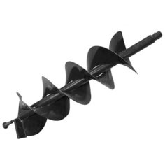 Шнек для грунта Carver GDB-150/2 двухзаходный (d пос=20мм, D=150мм, L=80см)