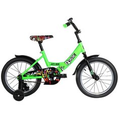 Детский велосипед CITY-RIDE Roadie 16 (CR-B2-0116) зеленый (требует финальной сборки)