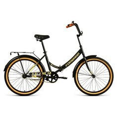 Велосипед FORWARD VALENCIA X 24" черный/золотой
