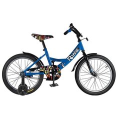 Детский велосипед 18" City-Ride Roadie, синий