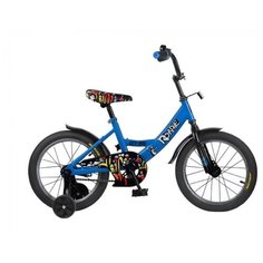 Детский велосипед 14" City-Ride Roadie, синий