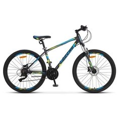 Велосипед 26" Десна-2651 D, 20" Серый/синий Desna