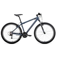 Велосипед FORWARD APACHE 27.5 1.0 серый/черный