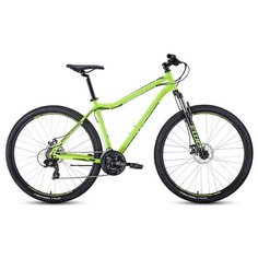 Велосипед FORWARD SPORTING 2.2 29 disc ярк.зел/чер