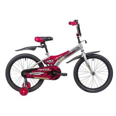 Велосипед NOVATRACK 20" FLIGHTLINE, серый, пластик