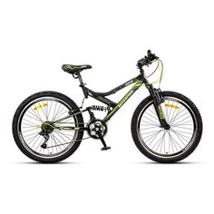 Велосипед SENSOR 24 зелёно-чёрный Maxx Pro