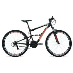 Велосипед FORWARD RAPTOR 27.5 1.0 18 ск. чер/крас