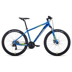 Велосипед FORWARD APACHE 2.2 S 27.5 disc синий/зел