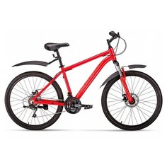 Велосипед FORWARD HARDI 2.0 disc 26" красный