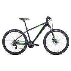 Велосипед FORWARD APACHE 2.2 S 27.5 disc чер.м/зел