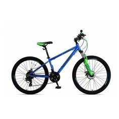 Велосипед 26" HELLCAT PRO сине-зеленый