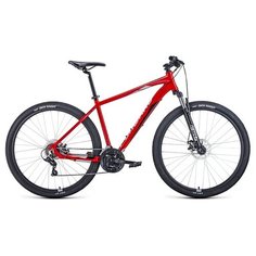 Велосипед FORWARD APACHE 2.2 29 disc красный/сереб