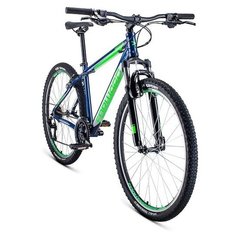 Велосипед FORWARD APACHE 27.5 1.0 синий/светло-зел