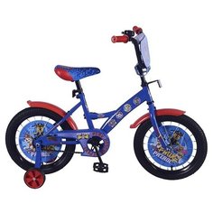 299423 Вело. дет.16" gw- тип, щиток, страх. кол, звон Mustang