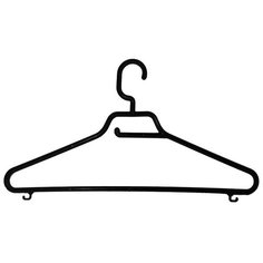 Вешалка BranQ Для легкой одежды Keeper BQ1880 черный