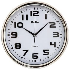 Часы настенные кварцевые DELTA Home DT-0086 серебристый