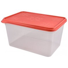 Plast Team Контейнер Bergen 4.5л PT1142, 17.7x26.2 см, коралловый