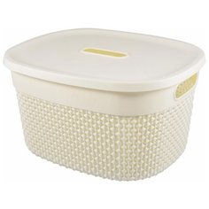 Plast Team Корзина для хранения Oslo 27.4х22.9х15.3 см молочный