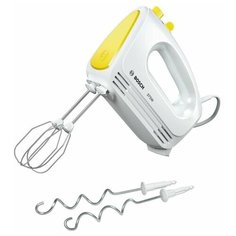 Миксер Bosch MFQ 2210, белый/желтый